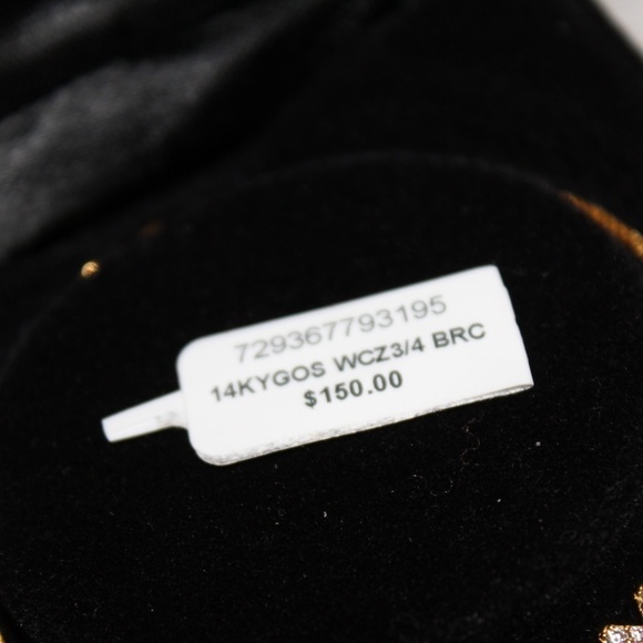 R.H. Macy & Co Fine Jewelry MAMA Bracelet Gold over Silver 14K Gold Plated - Picture 4 of 5